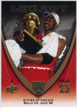 2008-09 Upper Deck Michael Jordan Legacy Collection #639 Michael Jordan - Game 639