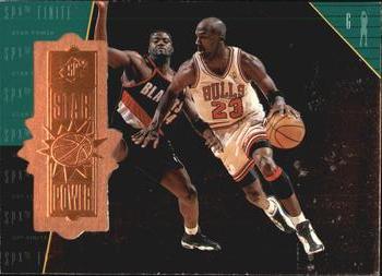 1998-99 SPx Finite #100 Michael Jordan
