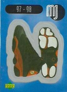 1998 Upper Deck Michael Jordan Stickers - Stick-Ums #SU19 Michael Jordan