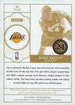 2013-14 Panini Flawless - Patch Autographs Gold #PA-KB Kobe Bryant AU, MEM, SN10