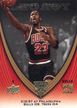 2008-09 Upper Deck Michael Jordan Legacy Collection #829 Michael Jordan - Game 829