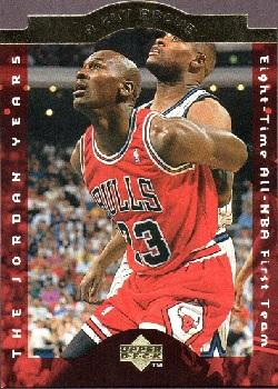 1996-97 Collector's Choice - A Cut Above: The Jordan Years Jumbo #CA3 Michael Jordan