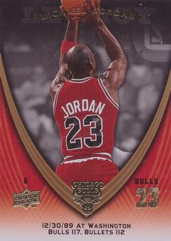 2008-09 Upper Deck Michael Jordan Legacy Collection #373 Michael Jordan - Game 373