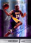 2009-10 Panini Absolute Memorabilia - Spectrum Signatures Gold #1 Kobe Bryant AU, SN99