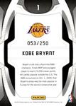 2009-10 Panini Certified - Gold Team Red #1 Kobe Bryant SN250