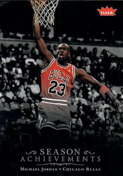 2007 Fleer Michael Jordan - Season Achievements #SH39 Michael Jordan - 1/9/85