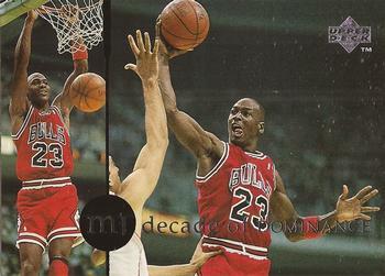 1994-95 Collector's Choice Italian - Michael Jordan Rare Air Decade of Dominance #J10 Michael Jordan