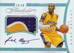 2014-15 Panini Flawless - Momentous Autographed Memorabilia #MA-KB Kobe Bryant AU, MEM, SN20
