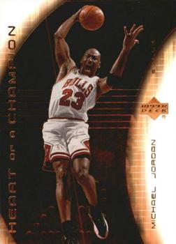 2003-04 Upper Deck Hardcourt - Heart of a Champion #MJ5 Michael Jordan