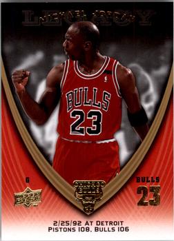 2008-09 Upper Deck Michael Jordan Legacy Collection #564 Michael Jordan - Game 564