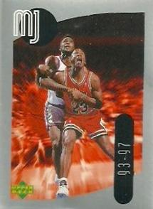 1998 Upper Deck Michael Jordan Stickers #46 Michael Jordan