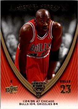 2008-09 Upper Deck Michael Jordan Legacy Collection #723 Michael Jordan - Game 723