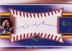 2003-04 Upper Deck Sweet Shot - Sweet Spot Signatures #KB-A Kobe Bryant AU, PR50