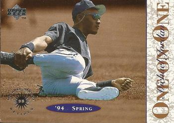 1995 Upper Deck Minor League - Michael Jordan One On One #6 Michael Jordan - '94 Spring