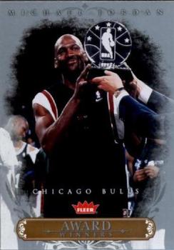 2007 Fleer Michael Jordan - Award Winners #AW18 Michael Jordan - 1996 NBA MVP