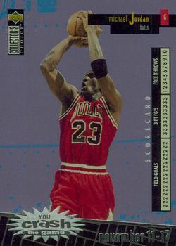 1996-97 Collector's Choice Italian - You Crash the Game Scoring #C30 Michael Jordan - VAR: November 11-17 (W)