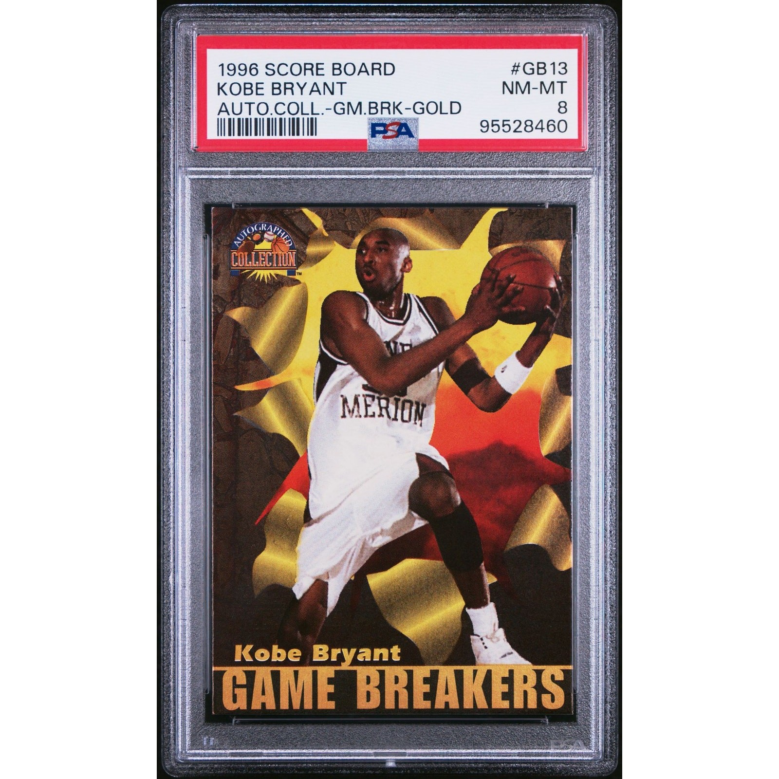 Score Board Autographed Collection - Game Breakers Gold #GB13