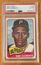 1965 Topps #160 Bob Clemente