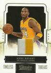 2009-10 Panini Classics - Timeless Threads Prime #90 Kobe Bryant MEM, SN10