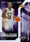 2009-10 Panini Limited - Decade Dominance #18 Kobe Bryant SN99