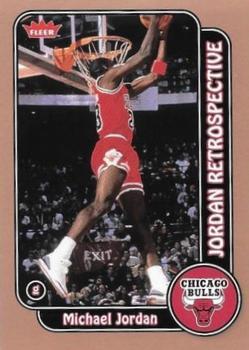 2008-09 Fleer - Michael Jordan Retrospective Glossy #MJ-10 Michael Jordan