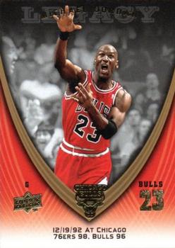 2008-09 Upper Deck Michael Jordan Legacy Collection #610 Michael Jordan - Game 610