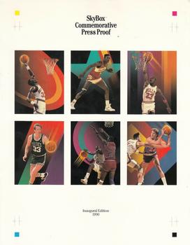 1990-91 SkyBox #NNO Commemorative Press Proof