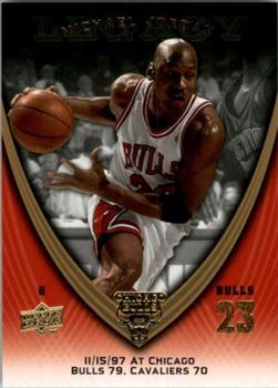 2008-09 Upper Deck Michael Jordan Legacy Collection #858 Michael Jordan - Game 858