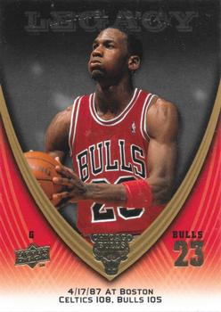 2008-09 Upper Deck Michael Jordan Legacy Collection #182 Michael Jordan - Game 182