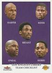 2000-01 Fleer Tradition - Stickers #NNO Los Angeles Lakers CL