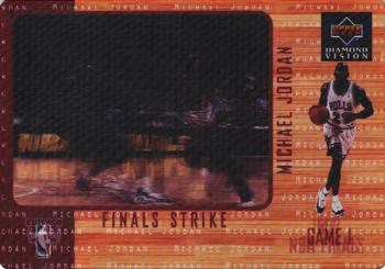 1997-98 Upper Deck Diamond Vision - Jordan Highlight Reels #3 Michael Jordan