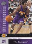 2008-09 Upper Deck - Dynasty Los Angeles Lakers #LAL-2 Kobe Bryant