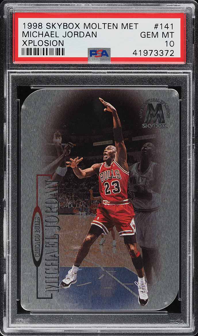1998 Skybox Molten Metal Xplosion #141