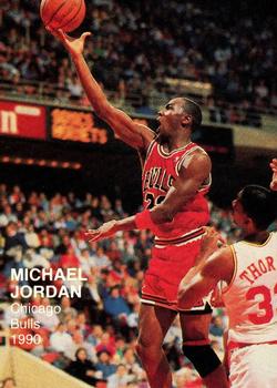 1990 N.B.A. Superstars (Black Back) (unlicensed) #NNO Michael Jordan - Finger Roll