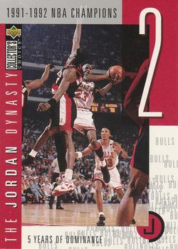 1997-98 Collector's Choice - The Jordan Dynasty #JD2 Michael Jordan