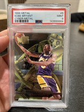 1996-97 Metal Cyber-Metal #5 Kobe Bryant