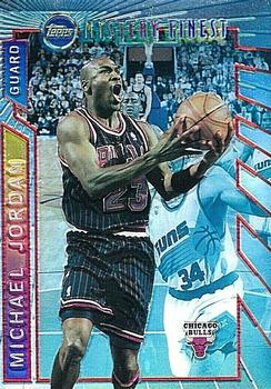 1996-97 Topps - Mystery Finest Borderless Refractor #M14 Michael Jordan