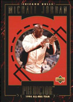 1995-96 Upper Deck - Predictors: MVP #R2 Michael Jordan - All-NBA Team