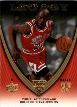 2008-09 Upper Deck Michael Jordan Legacy Collection #477 Michael Jordan - Game 477