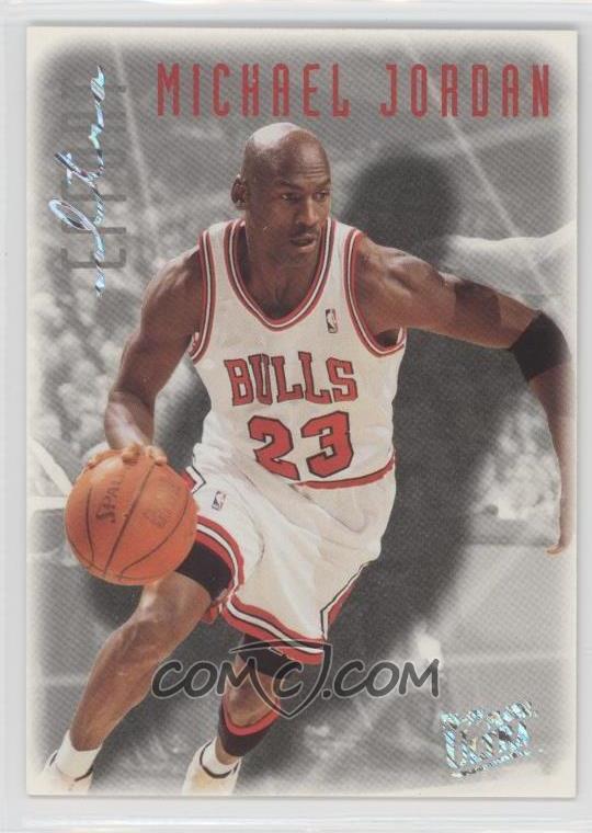 1996-97 Ultra - Platinum Medallion #143 Michael Jordan - No "P-" prefix on card number