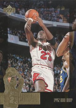 1995-96 Upper Deck The Jordan Collection Jumbo #JC19 1992 NBA MVP