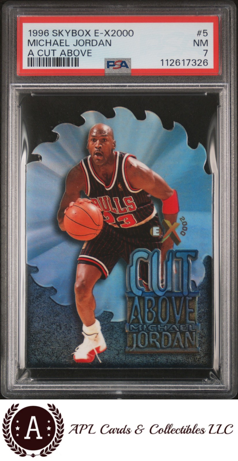 1996 Skybox E-X2000 Cut Above #5