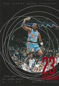 1996 Upper Deck 23 Nights: The Jordan Experience Jumbo #5 Michael Jordan