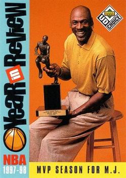 1998-99 UD Choice #196 Michael Jordan