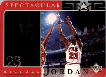 1998 Upper Deck Michael Jordan Career Collection #22 Michael Jordan/Spectacular Stats 92-93