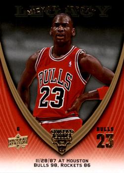 2008-09 Upper Deck Michael Jordan Legacy Collection #195 Michael Jordan - Game 195