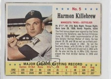 1963 Jell-O #5 Harmon Killebrew