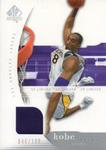 2005-06 SP Authentic - SP Limited #38 Kobe Bryant MEM, SN100 MEM: Warm-Up