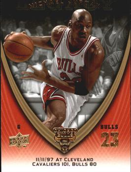 2008-09 Upper Deck Michael Jordan Legacy Collection #855 Michael Jordan - Game 855