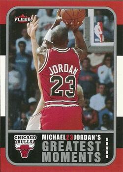 2006-07 Fleer - Jordan's Greatest Moments #MJ-6 Michael Jordan